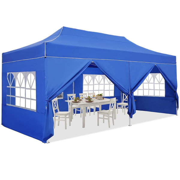 DreamDwell Home Upgraded 20 Ft x 10 Ft Heavy Duty Party Tent with